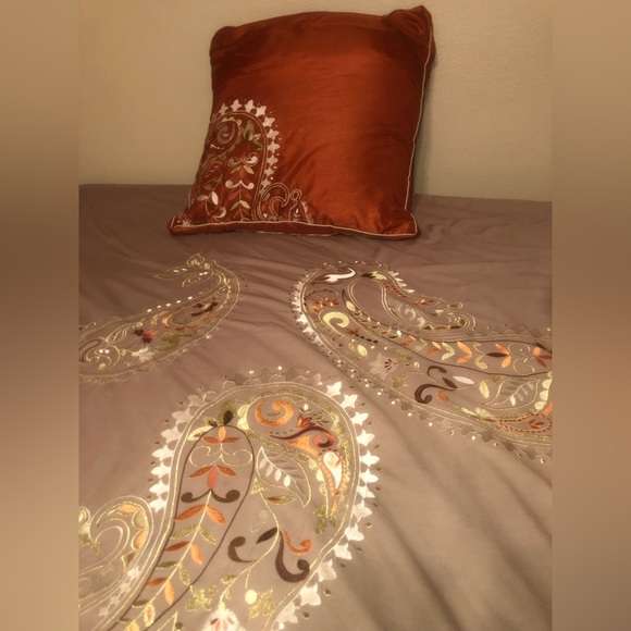 kas Bedding Kas Australia Super King Duvet Cover And Large Pillow